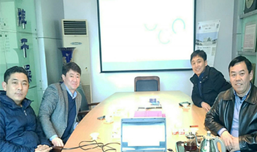 歡迎韓國客戶來訪，常州統一干燥祝您元宵快樂